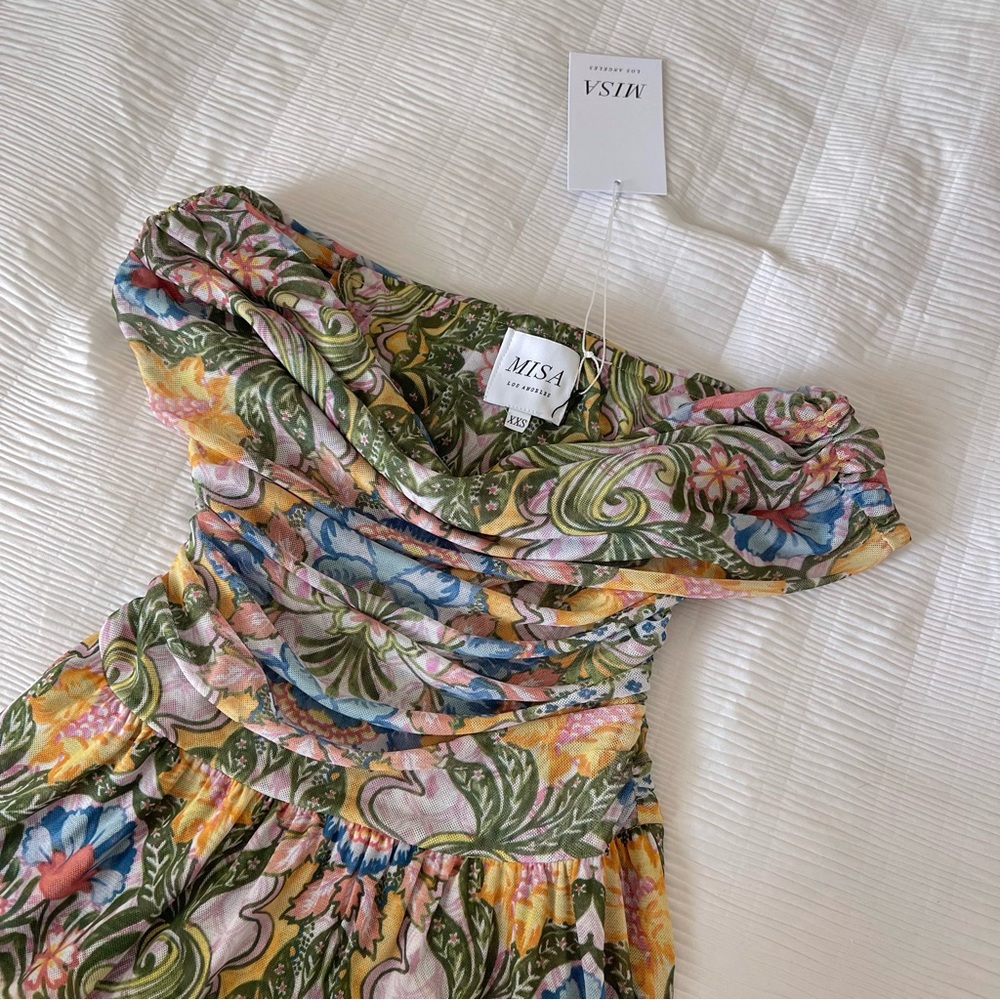 Brand New- MISA Fiorella Dress 🍋🌿 - Picture 4 of 16